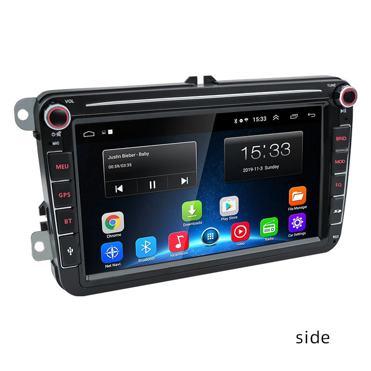 Factory 2 DIN Car Navigation Display System Video Radio Multimedia Bluetooth Car Stereo