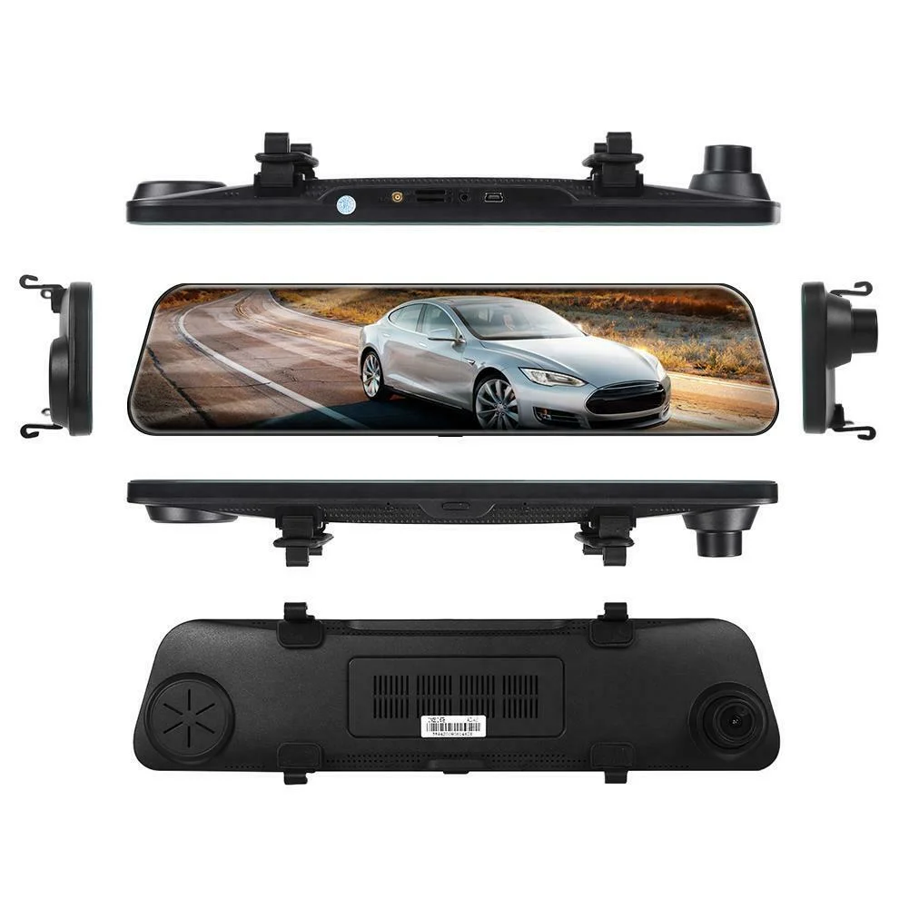 Top Quality New Car 12 Inch Wide Angle Dash Cam Car DVR Camera 2K