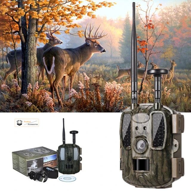 2019 Hot Selling 4G Trail Camera Hunting Camera Wildlife Animal Camera with GPS, GPRS Supporting Function