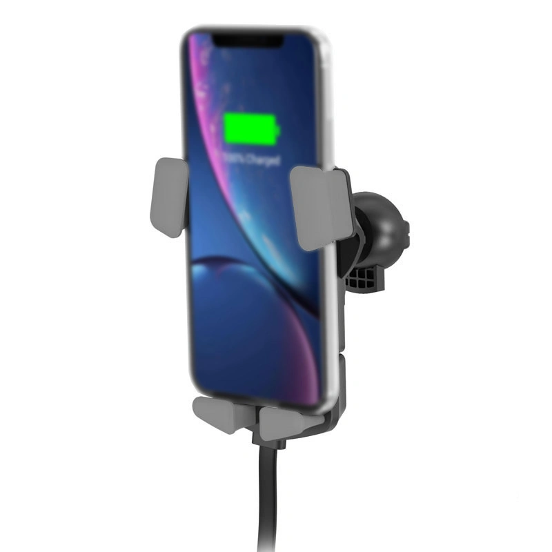 10W Fast Charge Wireless Car Charger with Car Mount Holder for Qi Enabled Smart Phones