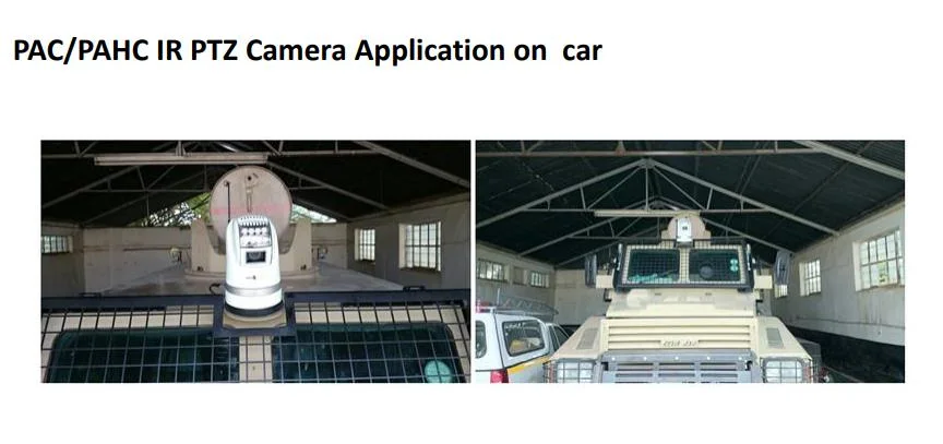 Mobile CCTV Security Camera Outdoor Car CCD PTZ Camera System