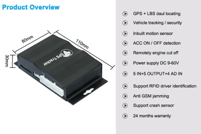 Truck Car Bus Vehicle 4G GPS Tracker with WiFi Hotspot Camera Video Fuel Sensor