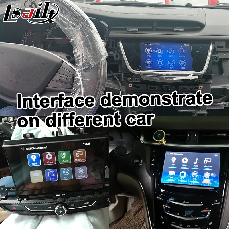 Android GPS Navigation Box for Cadillac Escalade Video Interface Waze Youtube Play etc Optional Carplay