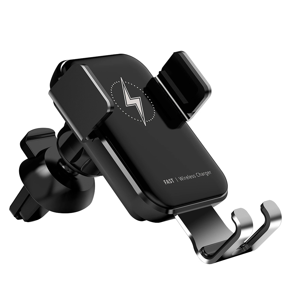 Auto Clamping Fast 15W Qi Wireless Charger Car Mount for iPhone Samsung