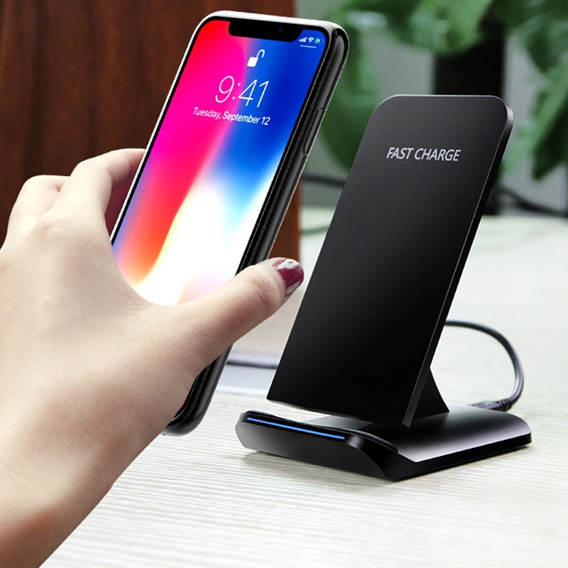 2017 Qi Wireless Charger Quick Wireless Charger Base Portable Magnetic Phone Car Holder