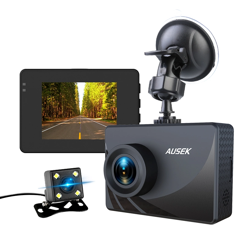 Full HD 1080P Vehicle Blackbox Car DVR Dual Lens Dash Cam