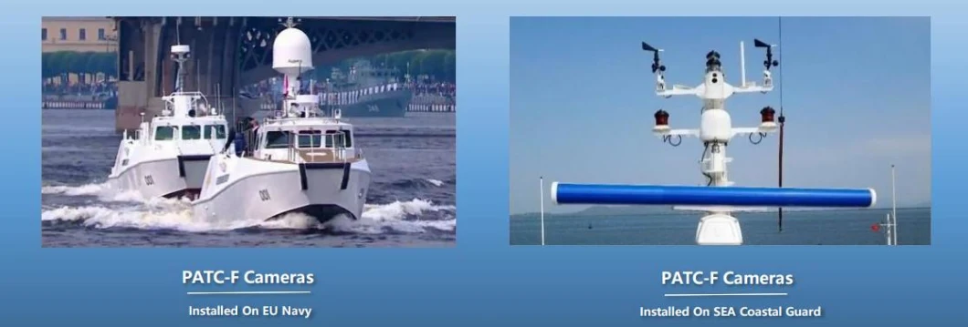Auto Flip PTZ Camera Car Ship and Boat Thermal Imaging IP PTZ Camera
