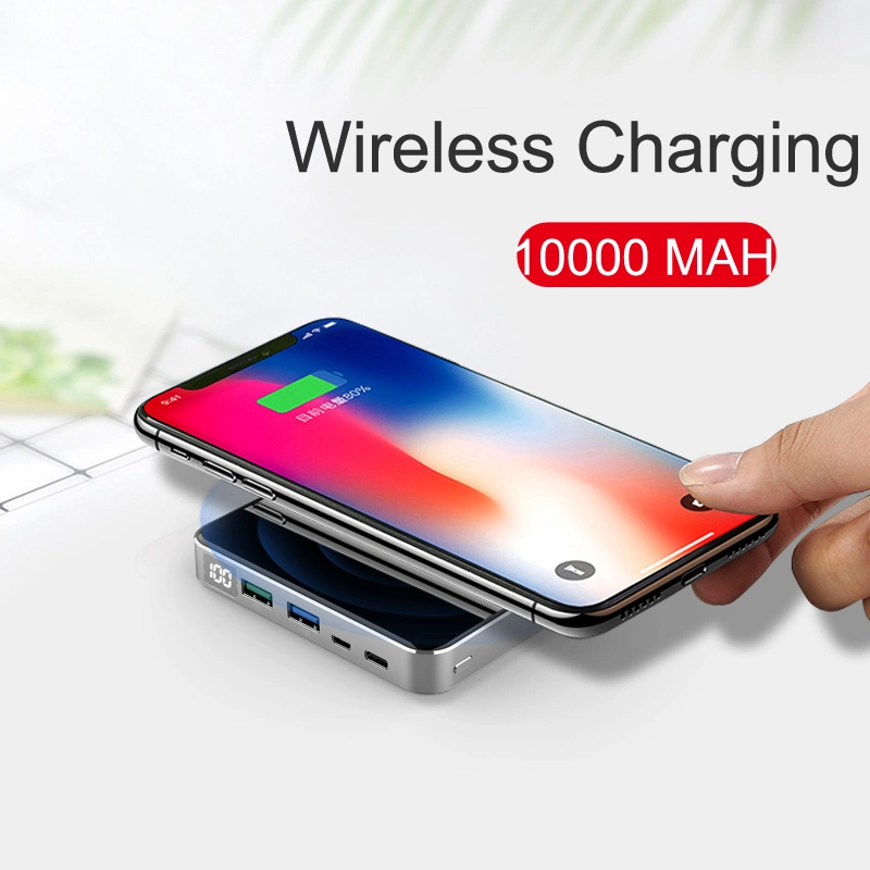 Slim Fast 10000 mAh Charging Wireless Type-C Graphene Power Bank