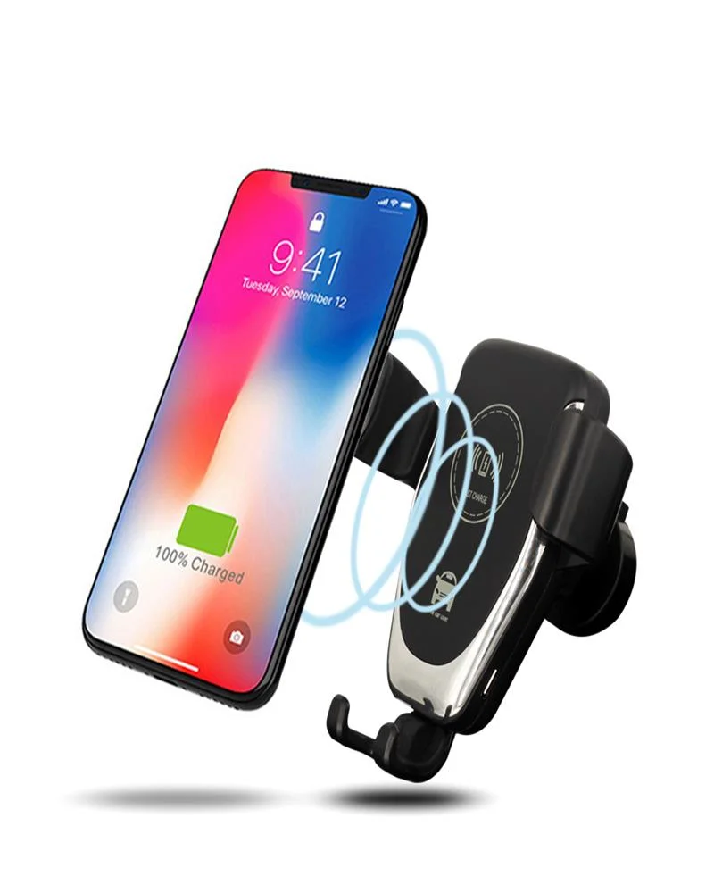 Wireless Car Charger Fast Charging 10W Car Holder Car Wireless Charger Mobile Holder Settpower Q12