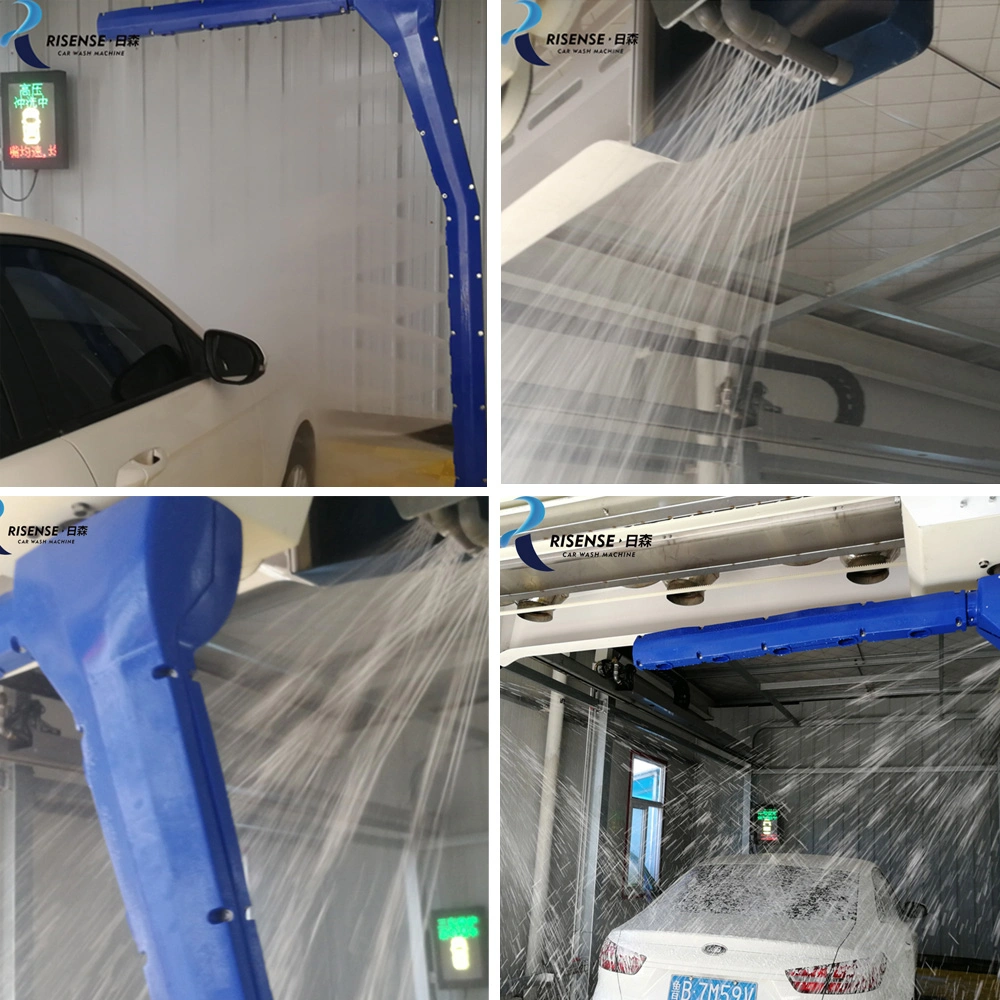Innovative 360 Degree Single Arm Rotating Car Washing Machine / Touch Free Car Wash System