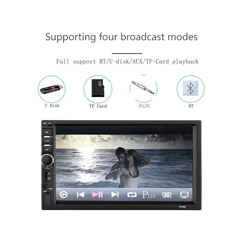 Multimedia Car Entertainment System Car Audio Video Player