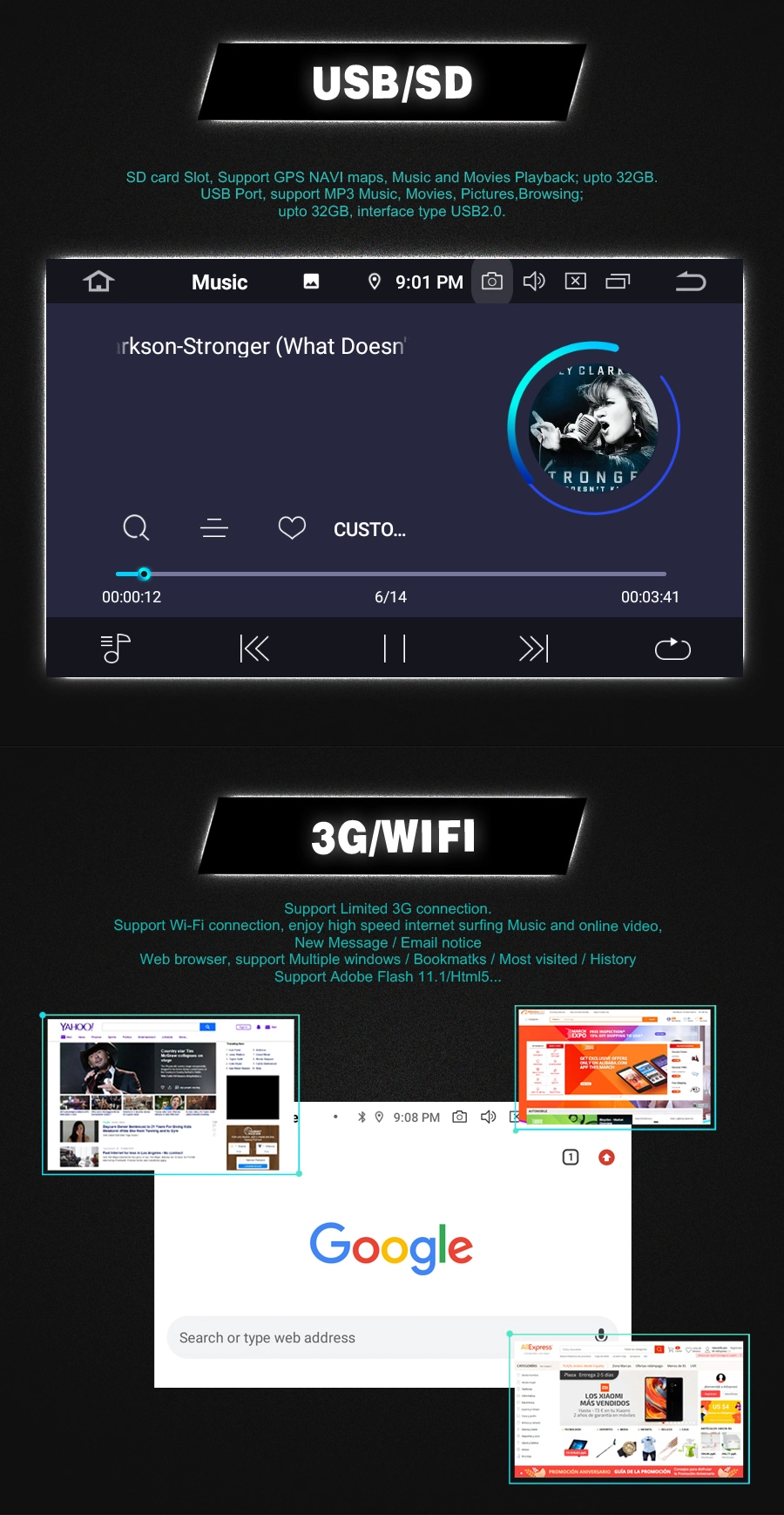Witson Android 10 Car Video Player for BMW E90 E91 E92 E93 Vehicle Radio GPS Multimedia