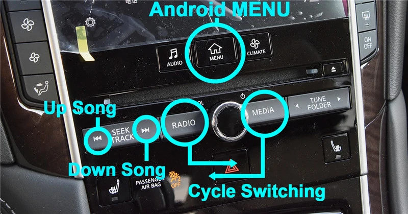 Lsailt Android Navigation Car Video Interface for 2018-2020 Year Nissan Pathfinder
