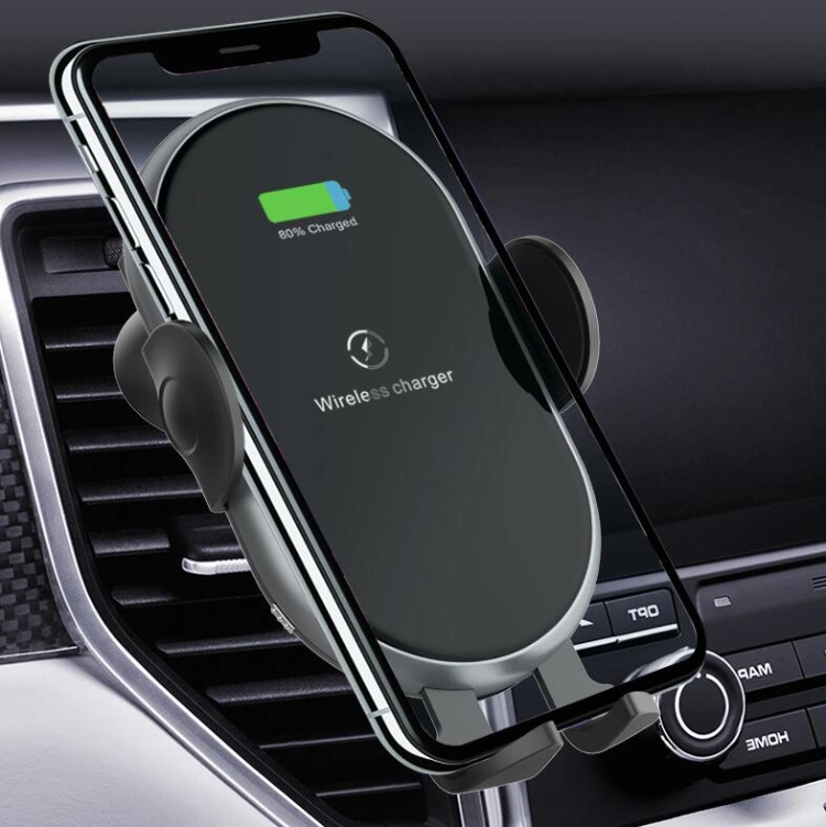 10W Qi Car USB Wireless Charger Automatic Fast Charging Car Phone Holder for iPhone Samsung