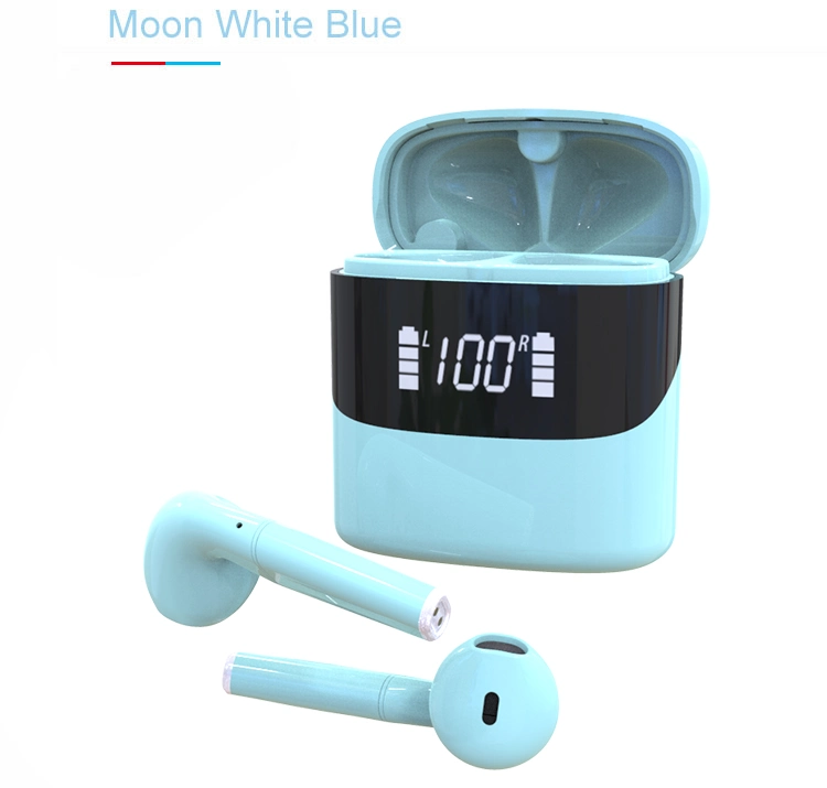 True Wireless Earbud with Charging Case Wireless Charging Available