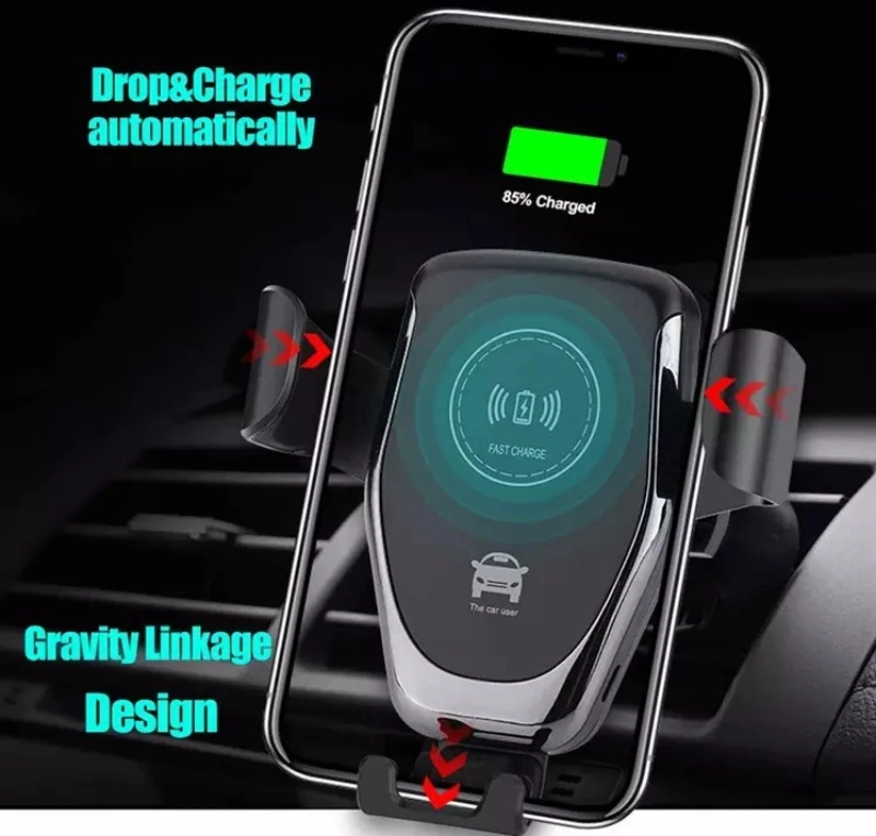 Wireless Car Charger Fast Charging 10W Car Holder Car Wireless Charger Mobile Holder Settpower Q12