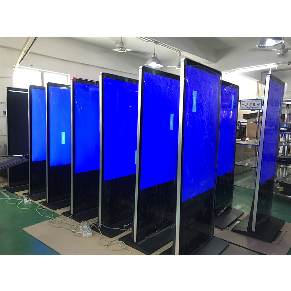 Floor Standing Advertising LCD Screen Android Touch Screen LCD Display Monitor Digital Signage