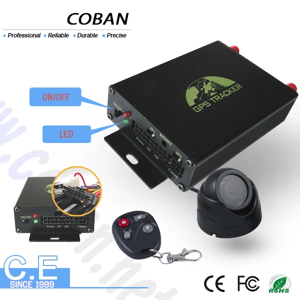 Car Vehicle GSM GPS GPRS Tracker Tk105b Support Camera Temperature Fuel Sensor Function Tracking Device