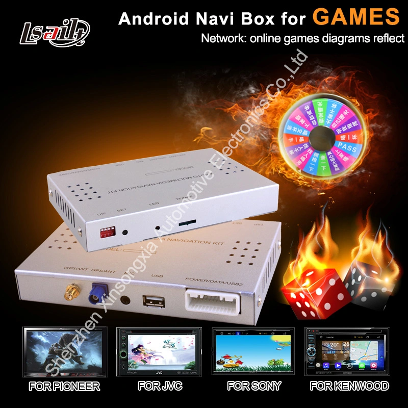 Android Navigation Box for Pioneer with Touch Navigation, Multi-Language, Network Map