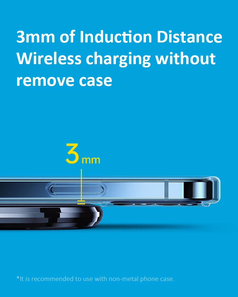 Usams 2020 Electric Charger China Factory Price Type C Mobile Phone Wireless Charging Pad