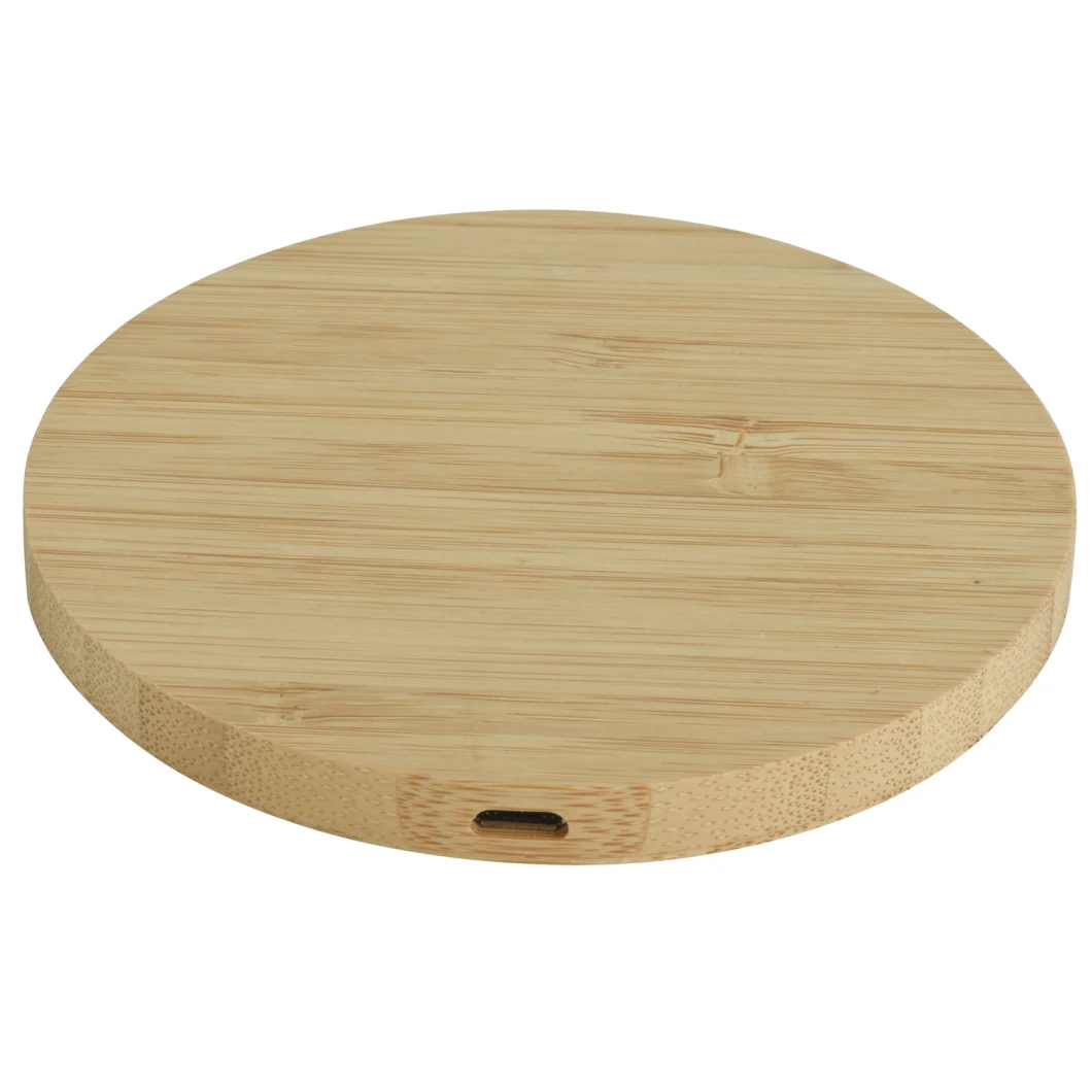 Bamboo Wireless Charging Pad Fast Charging Qi Wireless Charger