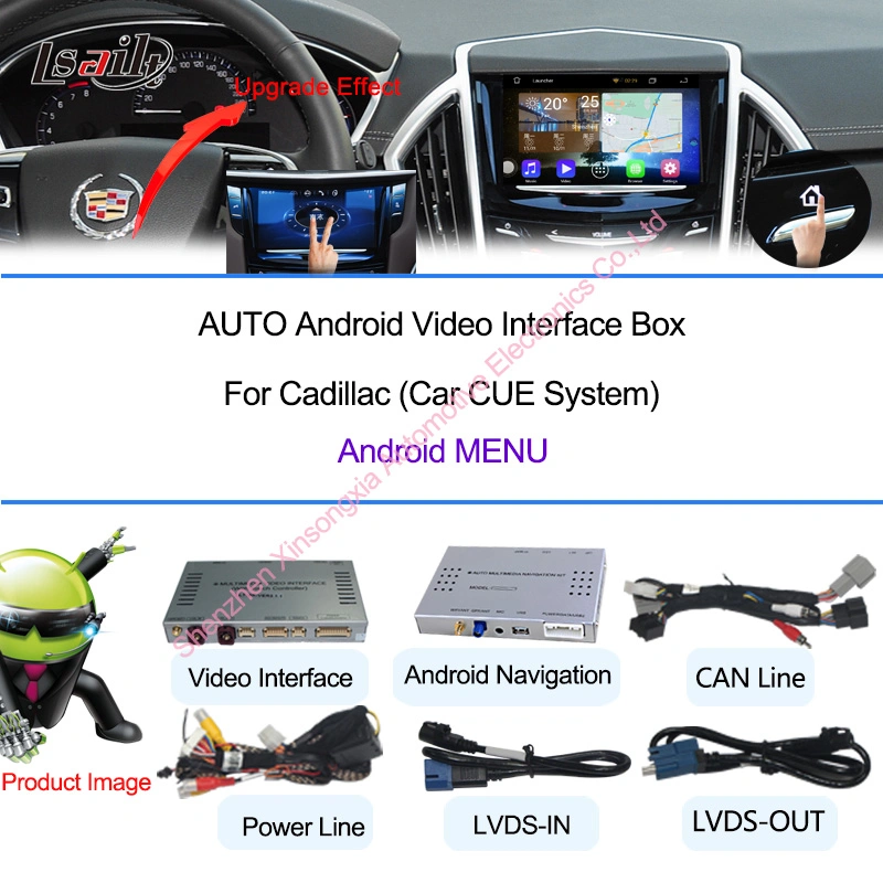 Car Video Interface Box for Cadillac/Buick/Opel Android Navigation Box