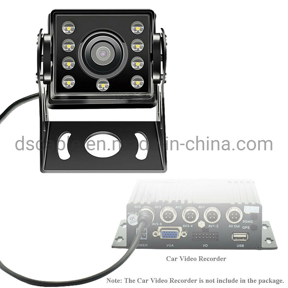 Ahd 720p Car Rearview Camera 8LED Night Vision Parking Reverse Camera