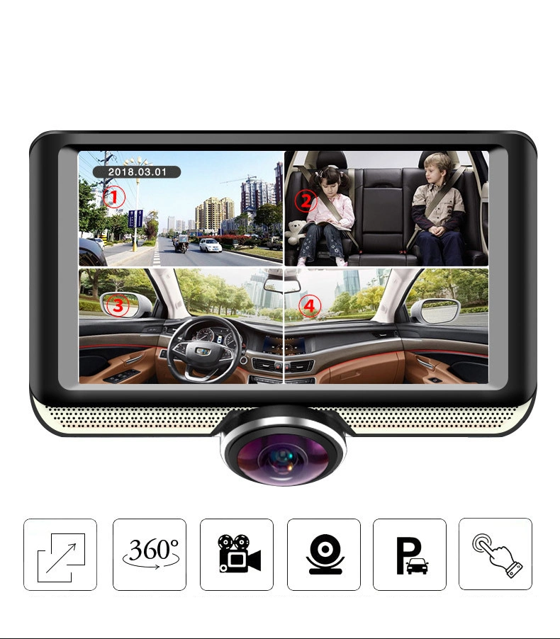 IPS 3inch TFT Screen User Manual FHD 1080P Car Camera DVR Video Recorder 360 Degree Dash Camera