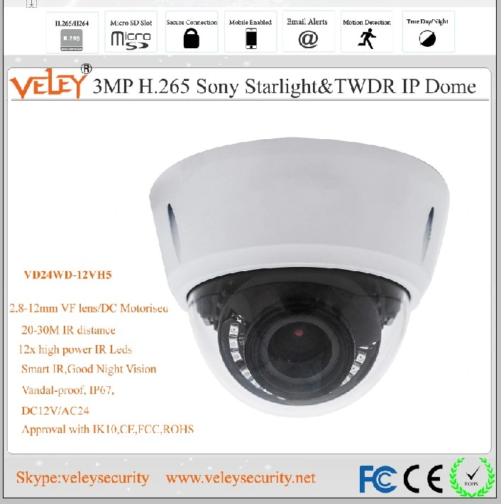 Digital Camera Mini Car Camera Surveillance Dome IP Camera CCTV