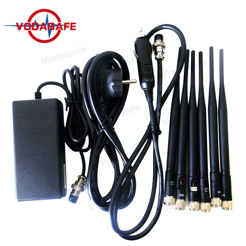 Power Adjustable Cell Phone Signal Jammer WiFi GPS Lojack 2g 3G 4G Mobile Phone Signal Jammer