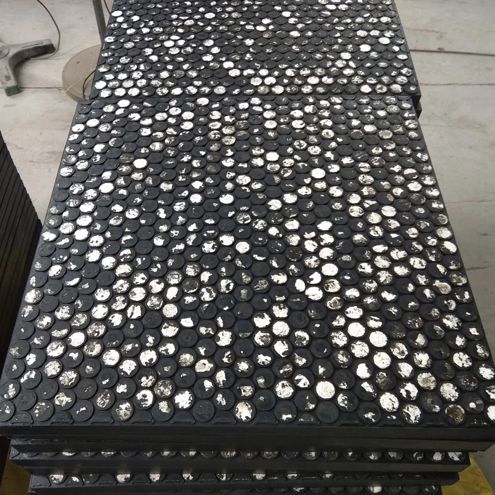 Alumina Ceramic Plate Wear Resistant Alumina Oxide Ceramic Bricks Rubber Mat