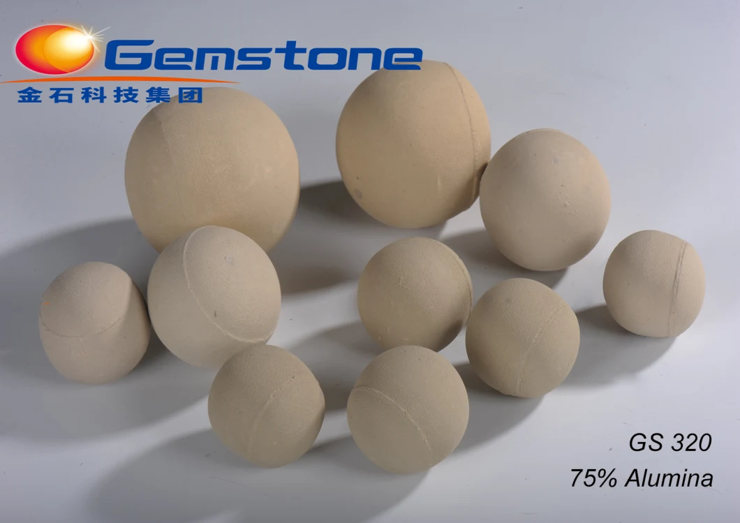 High Abrasive Alumina Ceramic Grinding Balls with 75% Al2O3 for Ceramic Body Grinding
