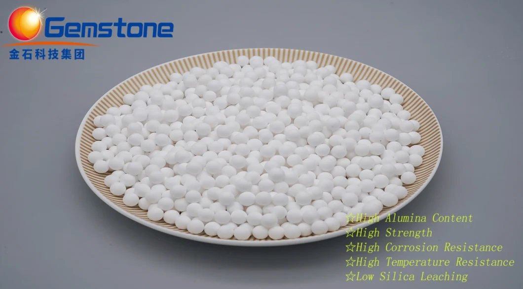 Inert High Alumina Ceramic Ball for Sulfur Recovery Industry 90% 92% 95% 99% 99.5% 99.7% Al2O3
