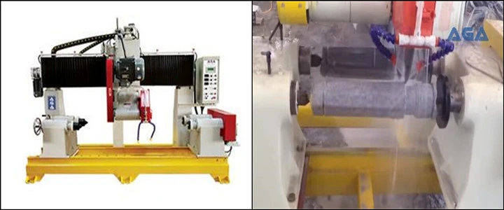 Automatic Stone Lathe Cutting Machine for Railing/Processing Granite/Marble Banister