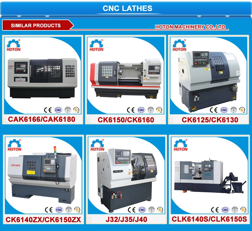 High Accuracy CNC Lathe (Metal Processing Lathe CK6132)