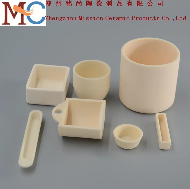 95% 99.7% Structure Ceramic Alumina Ceramic Crucible