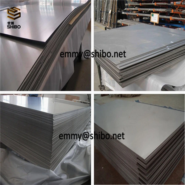 Customized Gr1, G2 Pure Titanium Plate, Gr5 Taitanium Alloy Sheet