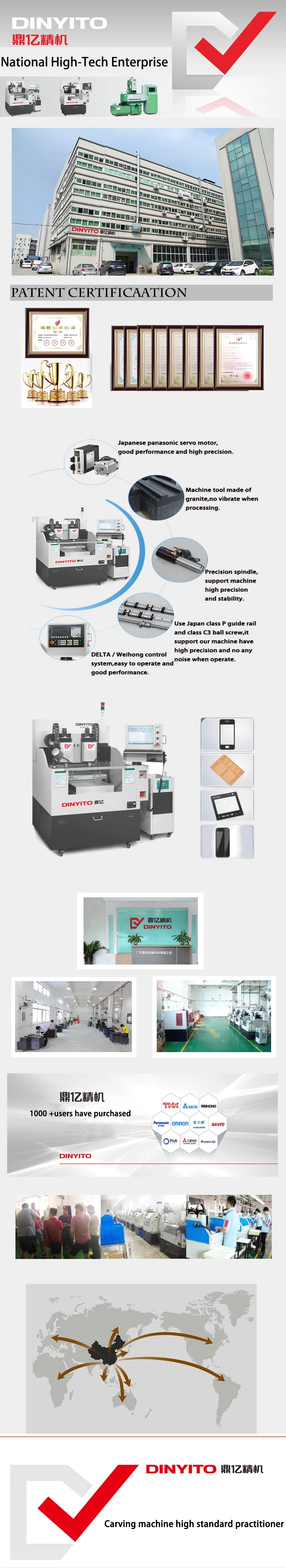 High Precision Engraving Machining Centers Price 3 Axis CNC Machining Center