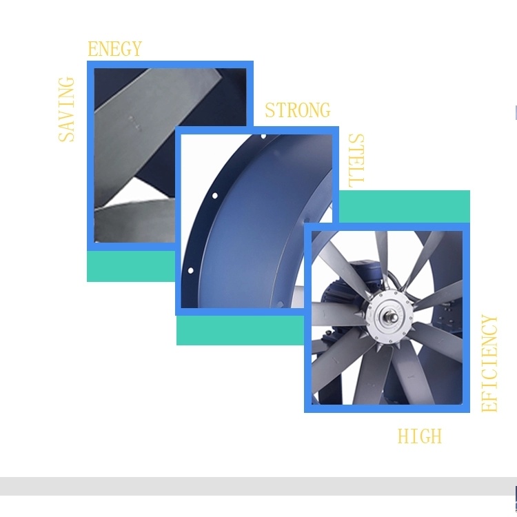 Underground Explosion Axial Flow Fan Adjustable Aluminium Alloy Blades Fan