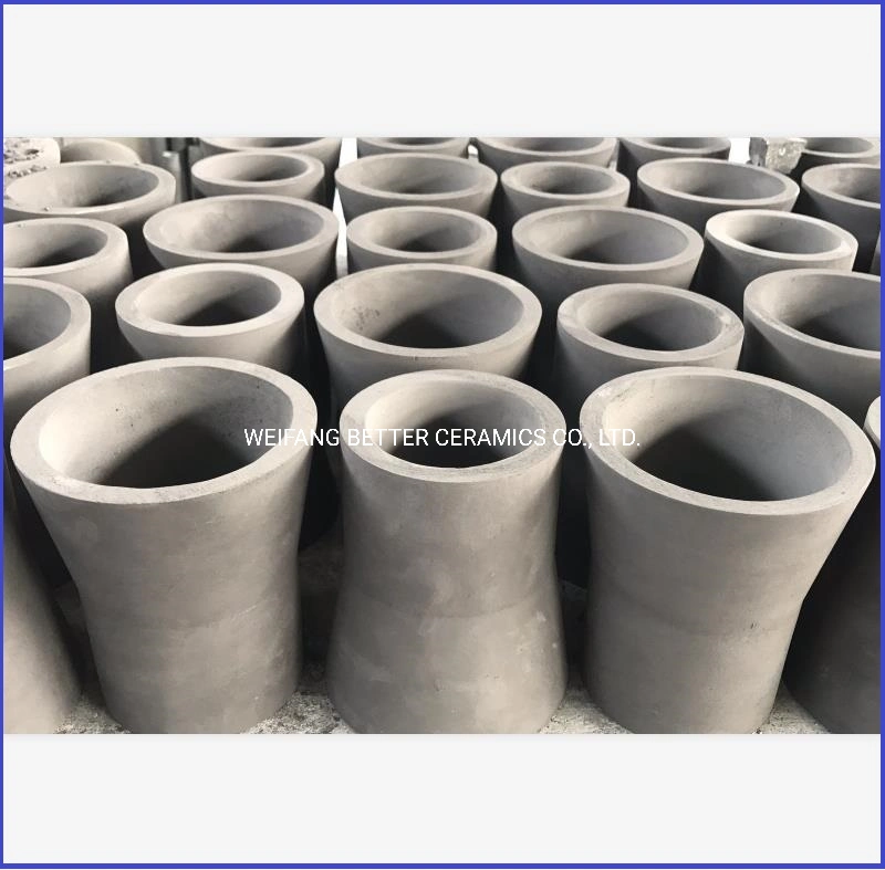 Sisic Pipe Lined Silicon Carbide Ceramic Tube Liner Sic Tube Linings