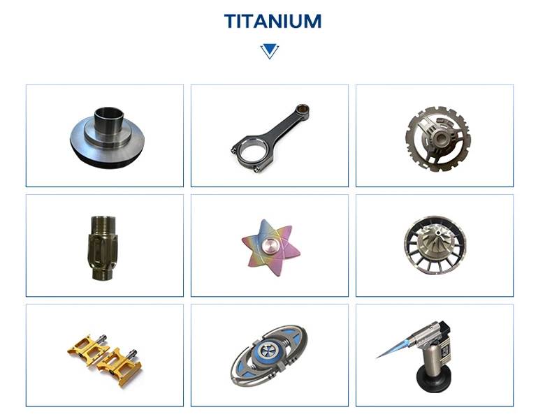 High Demand Titanium/ Brass CNC Machining Parts