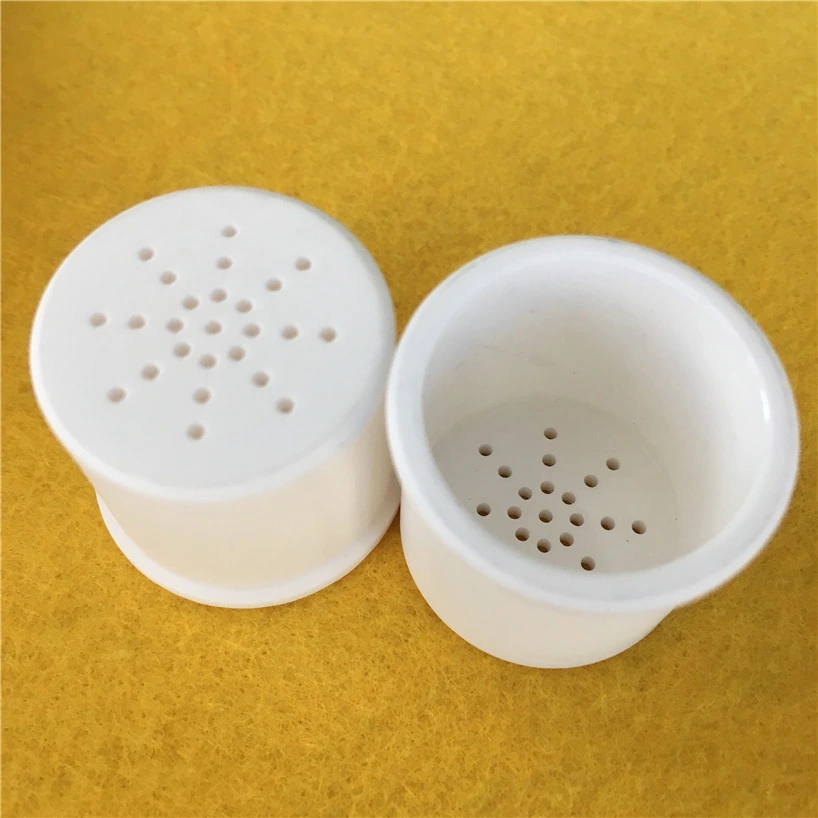 Alumina Ceramic Crucible with Porous Holes Bottom