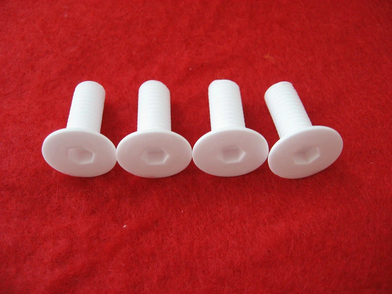 M3, M4, M6 Alumina Ceramic Insulating Thread Rod and Nuts