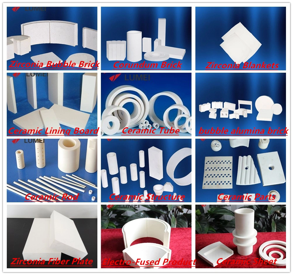 Zirconia Alumina Industrial Ceramic Structures Parts Blocks for Engineering
