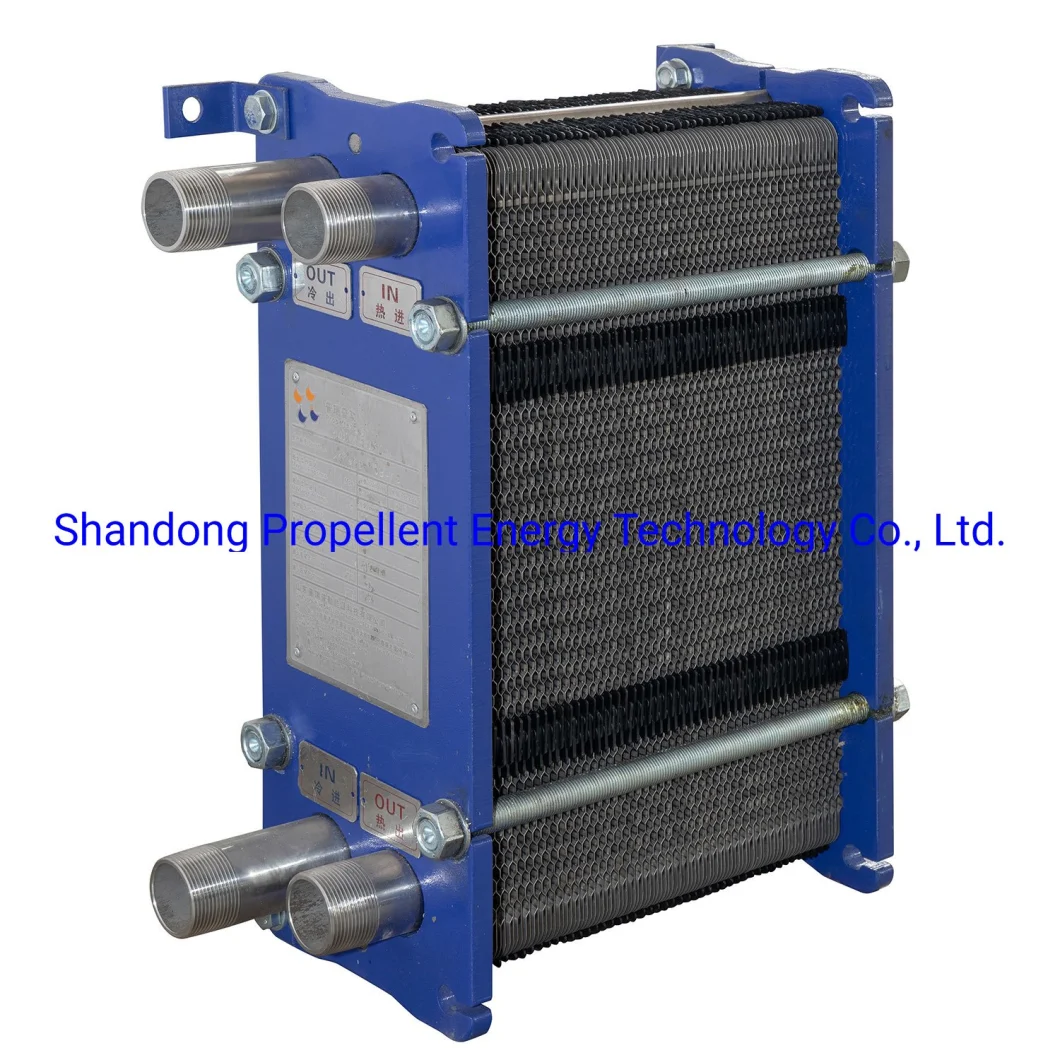 Electrolyte Heating Machine Oil Cooling Heat Exchanger M15 M6 M3 Titanium Alloy Plate