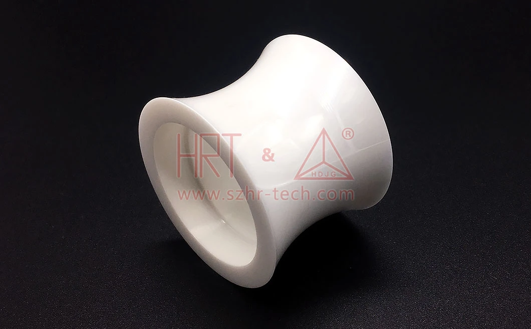 White Zirconia Ceramic Roller, Custom Ceramic Parts Custom Processing