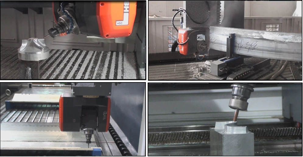 5 Axis CNC Machining Center with Traveling Column for Metalworking Purpose