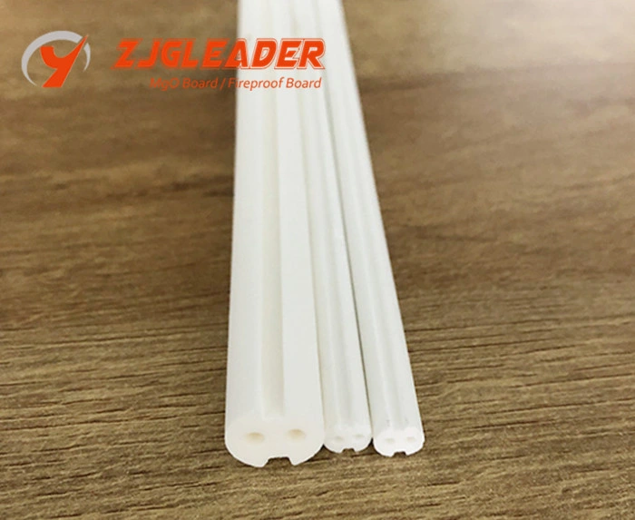 Zjgleader Customized Magnesium Oxide Tube MGO Rod Tube for Electric Ceramic Use