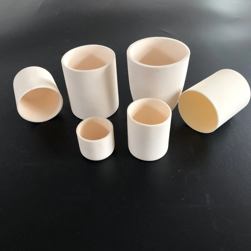 Various Size Alumina Cylindrical Crucibles/ Alumina Ceramics Crucible