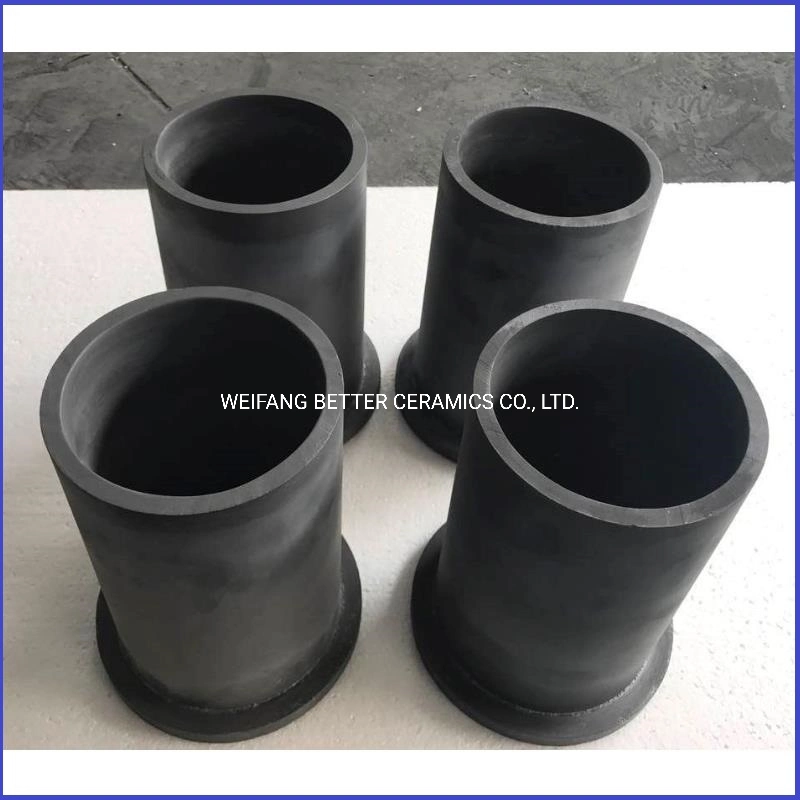 Sisic Pipe Lined Silicon Carbide Ceramic Tube Liner Sic Tube Linings